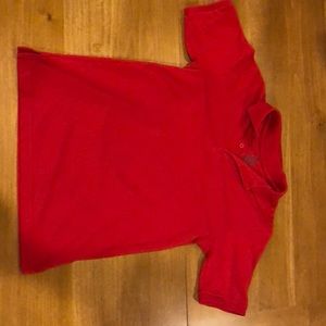 Chaps 14/16 boys red polo